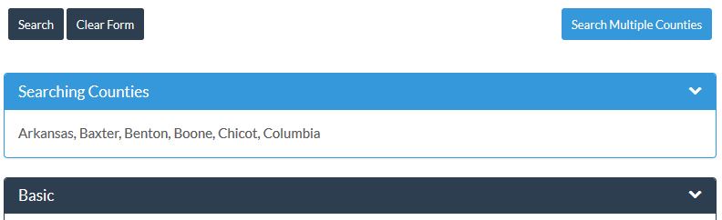 Search Form With Multiple Counties